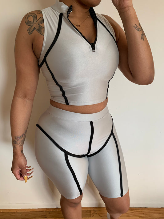 Sporty 2piece short set