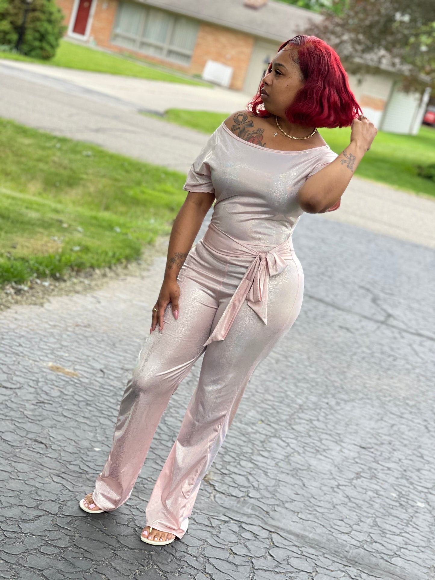 Lola shimmer one piece