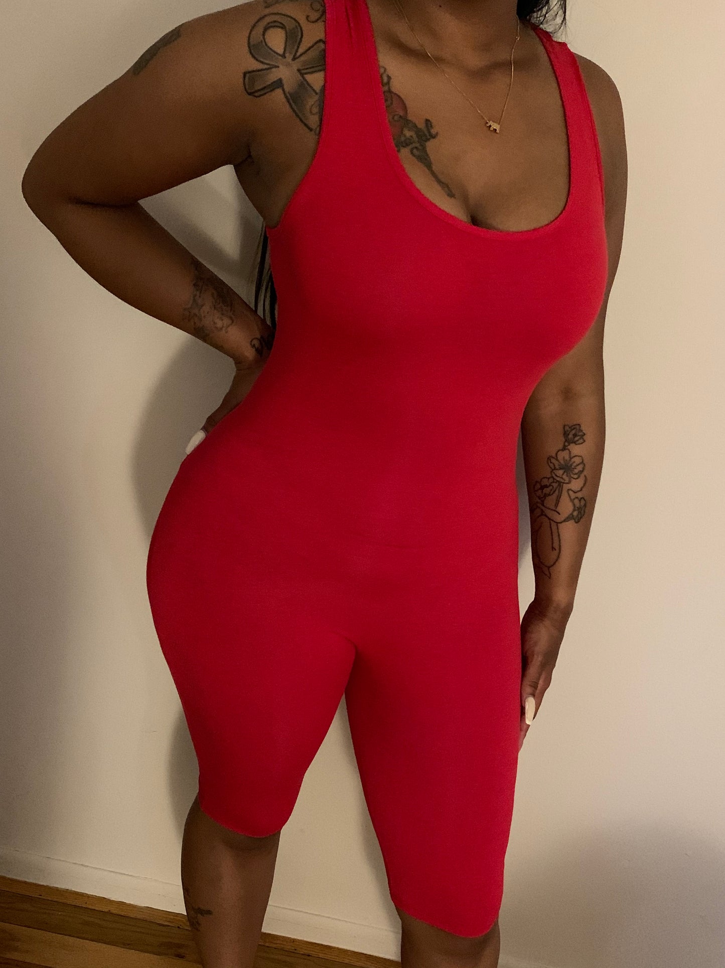 Basic short one piece